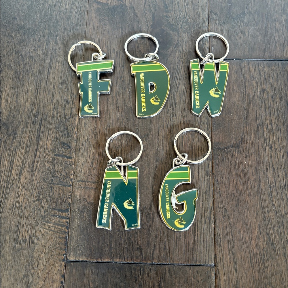 Vancouver Canucks Keychain Bundle